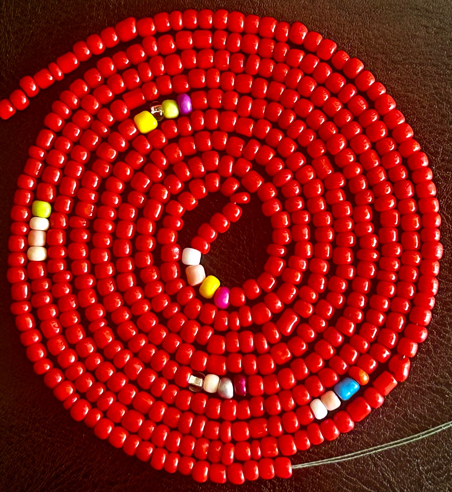 Red w/ rainbow